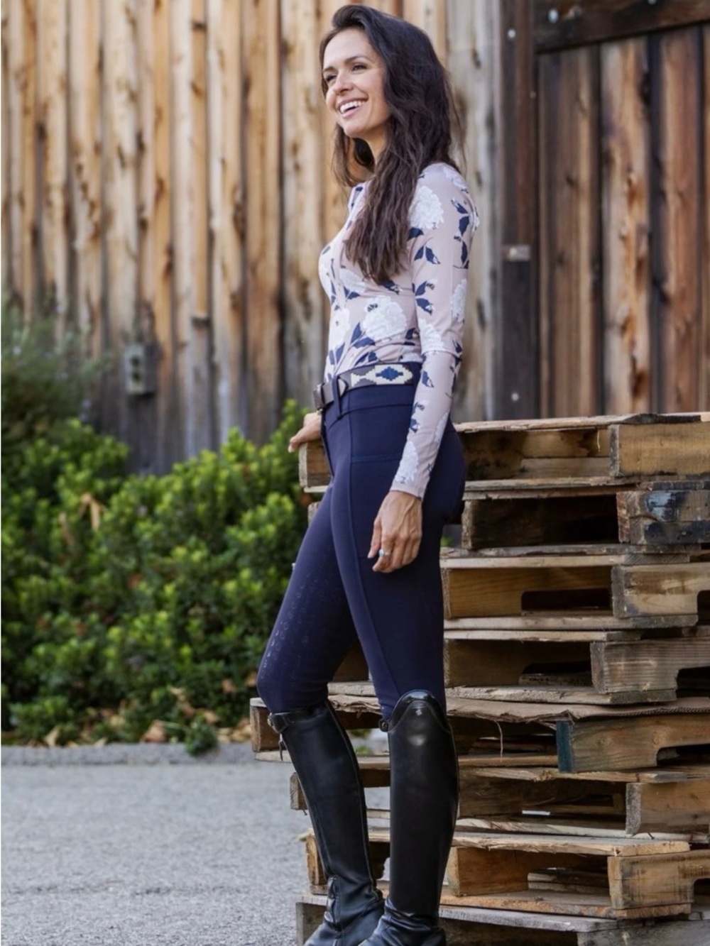 Halter Ego Full Grip Breggings | Midnight Blue | US 28 | NWT